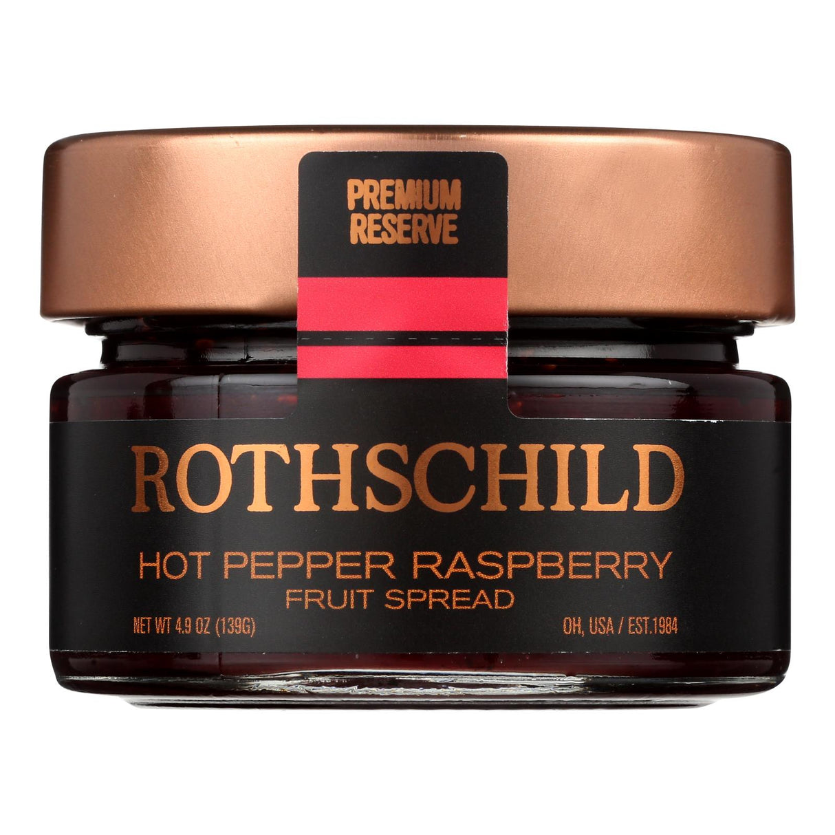 Robert Rothschild Farm Hot Pepper Raspberry Fruit Spread | 4.9 oz (Case of 12) - Cozy Farm