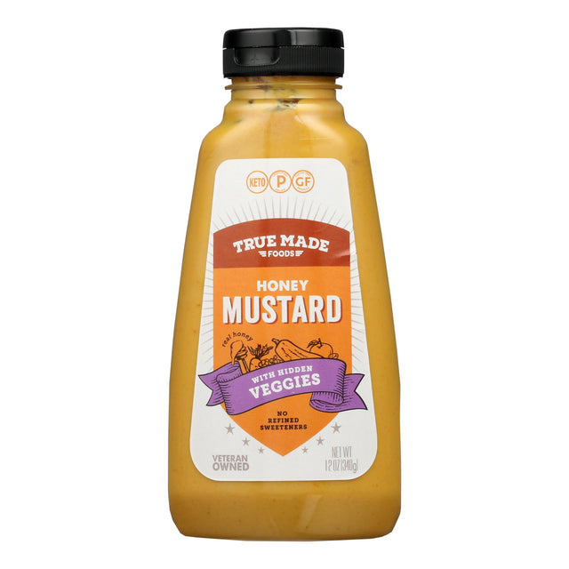 True Made Foods - Organic Mustard Honey Hidden Veggie (Case of 6 - 12 Oz) - Cozy Farm 