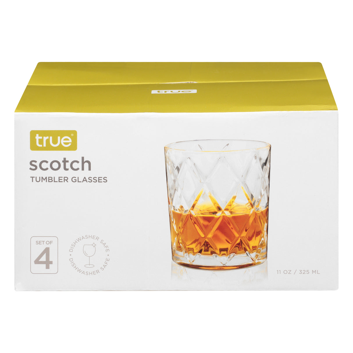 True 4-Ounce Scotch Glasses - Case of 4 - Cozy Farm