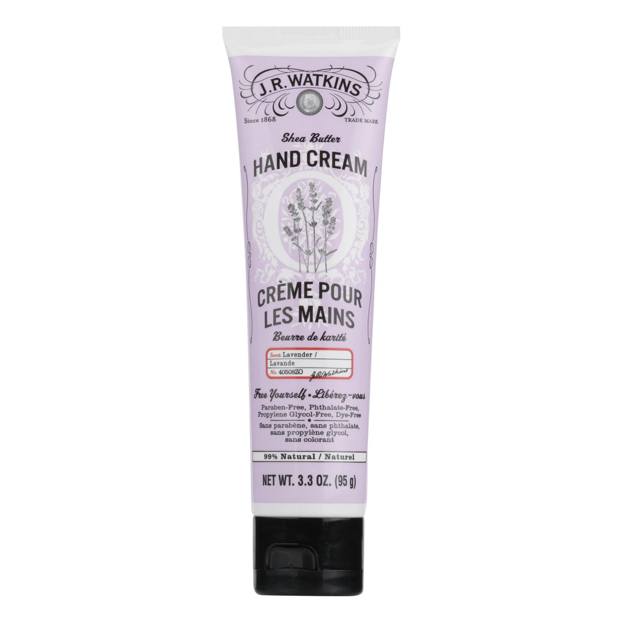 J.R. Watkins Premium Hand Cream - Nourishing Relief, 3.3 Fl Oz, Case of 3 - Cozy Farm