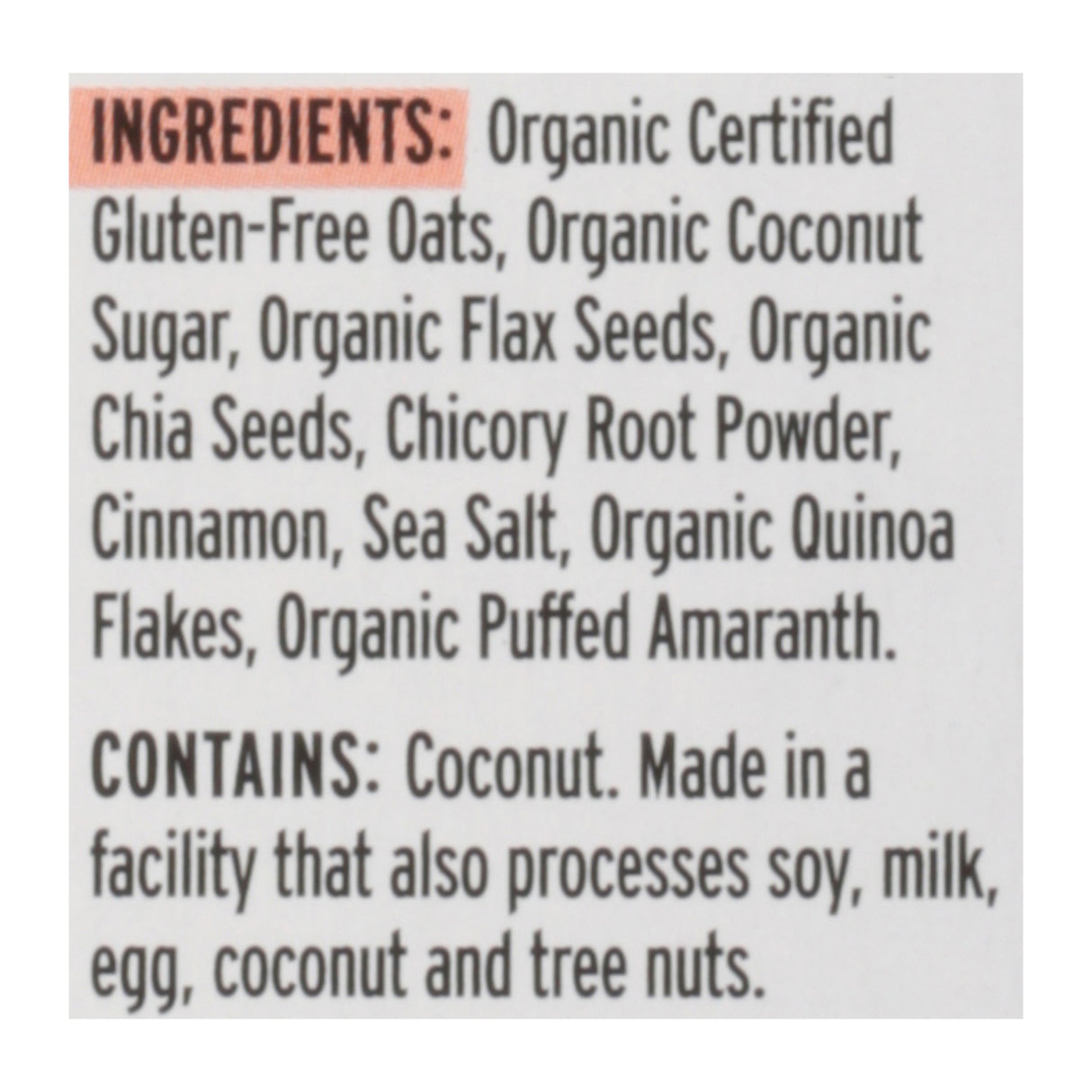 Purely Elizabeth Sugar-Free Classic Cinnamon Oatmeal - 9.12 oz (Pack of 6) - Cozy Farm