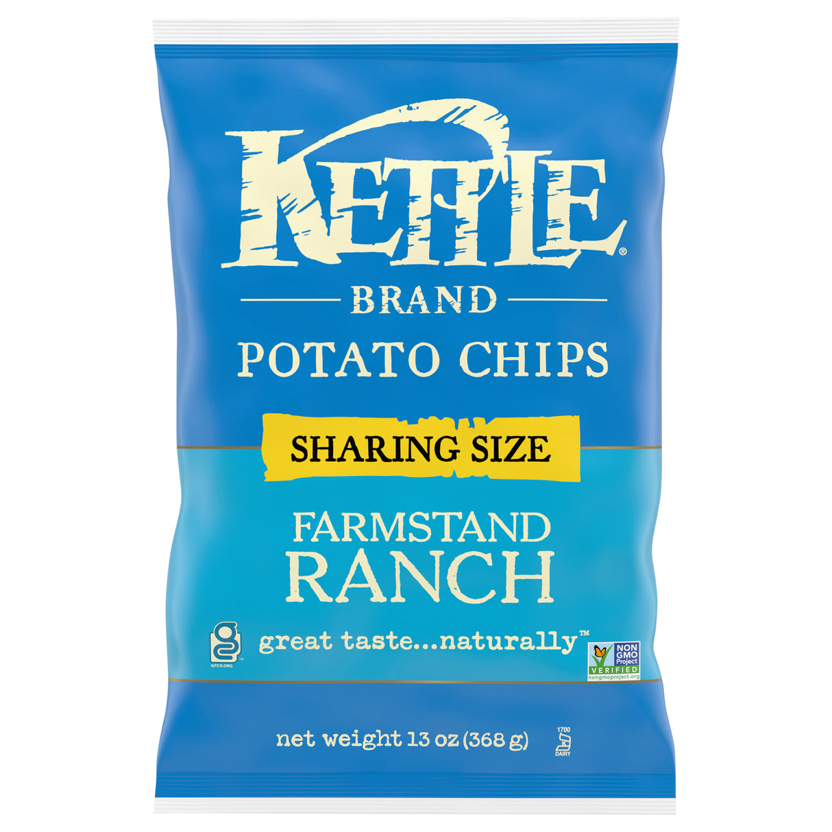 Kettle Brand Ranch Flavored Potato Chips, 13 Oz - Cozy Farm