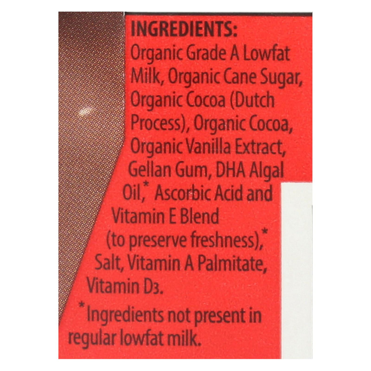 Horizon Organic 1% DHA Milk Chocolate Aseptic 8 oz. (Pack of 12) - Cozy Farm