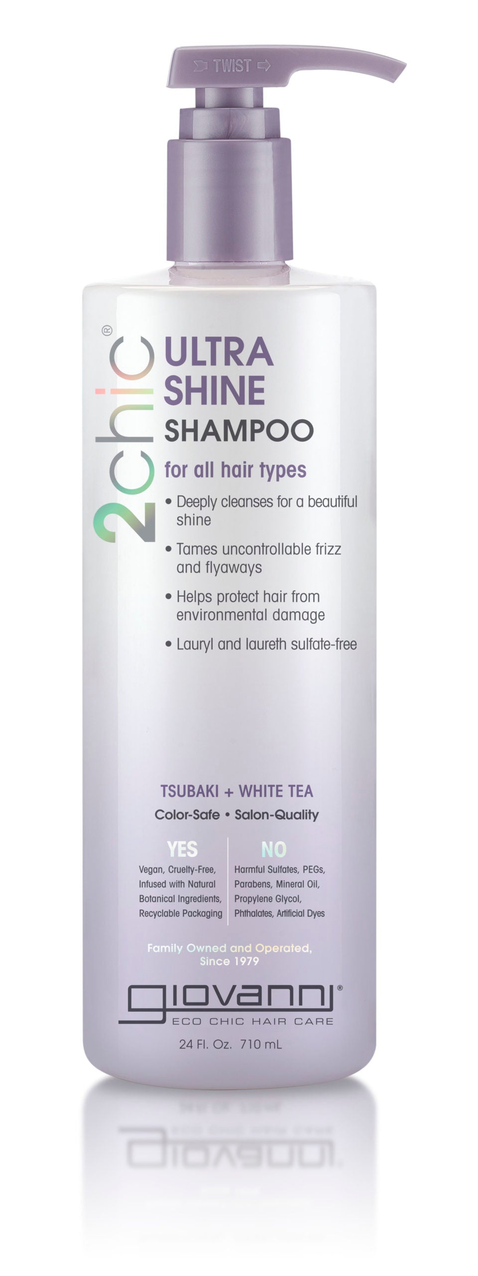 Giovanni 2chic Tsubaki & White Camellia Shampoo, 24 fl oz - Cozy Farm