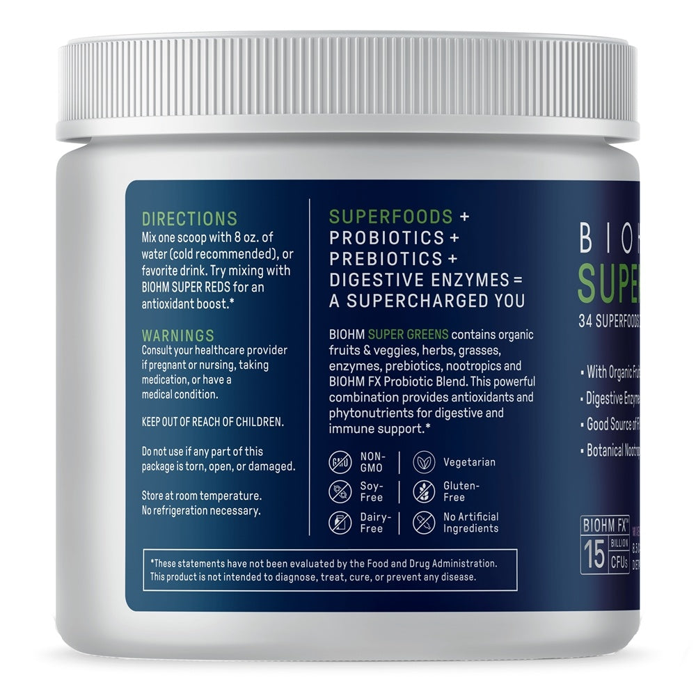 Biohm Super Greens 8.5 Oz - Cozy Farm
