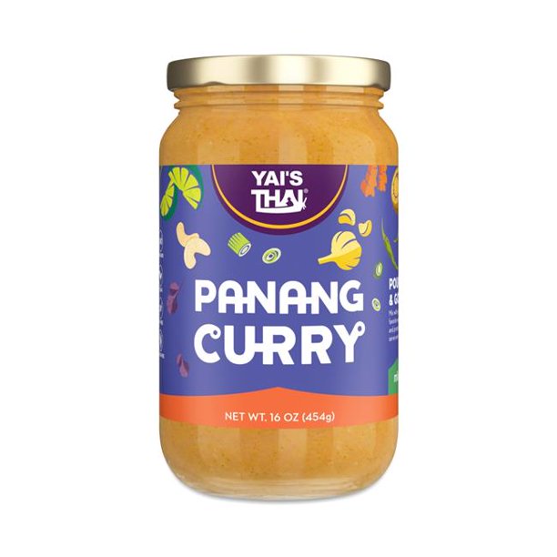 Yai's Thai Panang Curry Sauce (Pack of 6-16 fl.oz.) - Cozy Farm