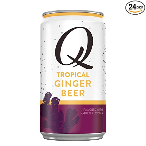 Q Drinks Ginger Beer Tropical (Pack of 6-4/7.5 Fl Oz) - Cozy Farm