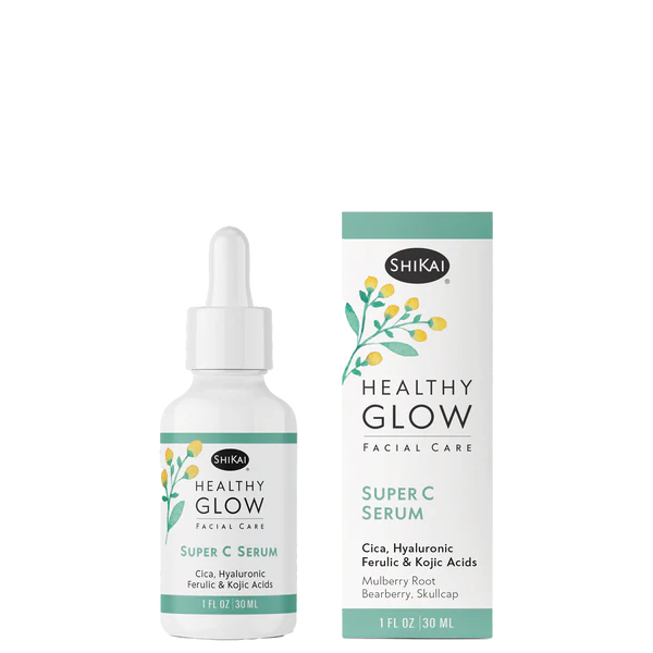 Shikai Super C+ Facial Serum - Brightening, Hydrating - 1 Fl Oz - Cozy Farm