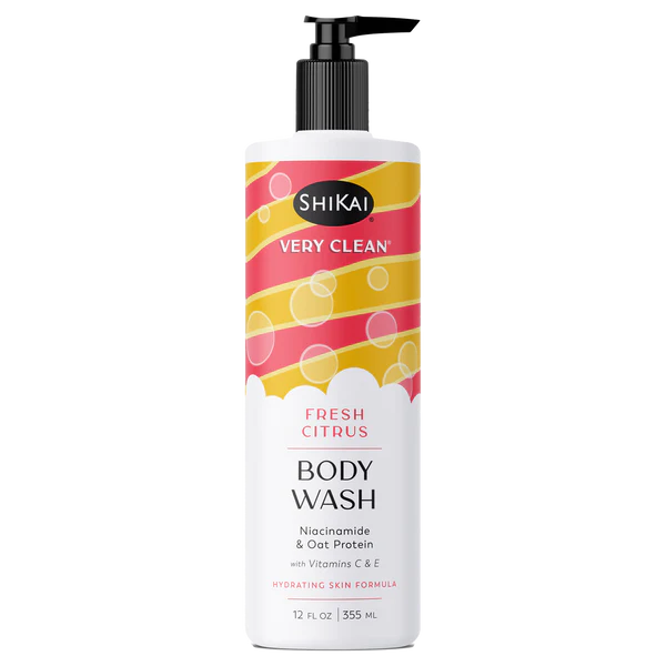 Shikai Fresh Citrus Body Wash, 12 Fl Oz - Cozy Farm