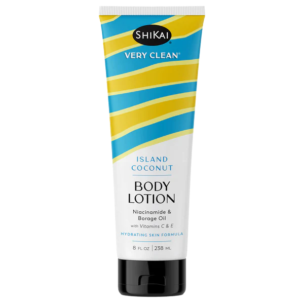 Shikai Lotion Island Coconut Body Lotion, 8 Fl oz - Cozy Farm