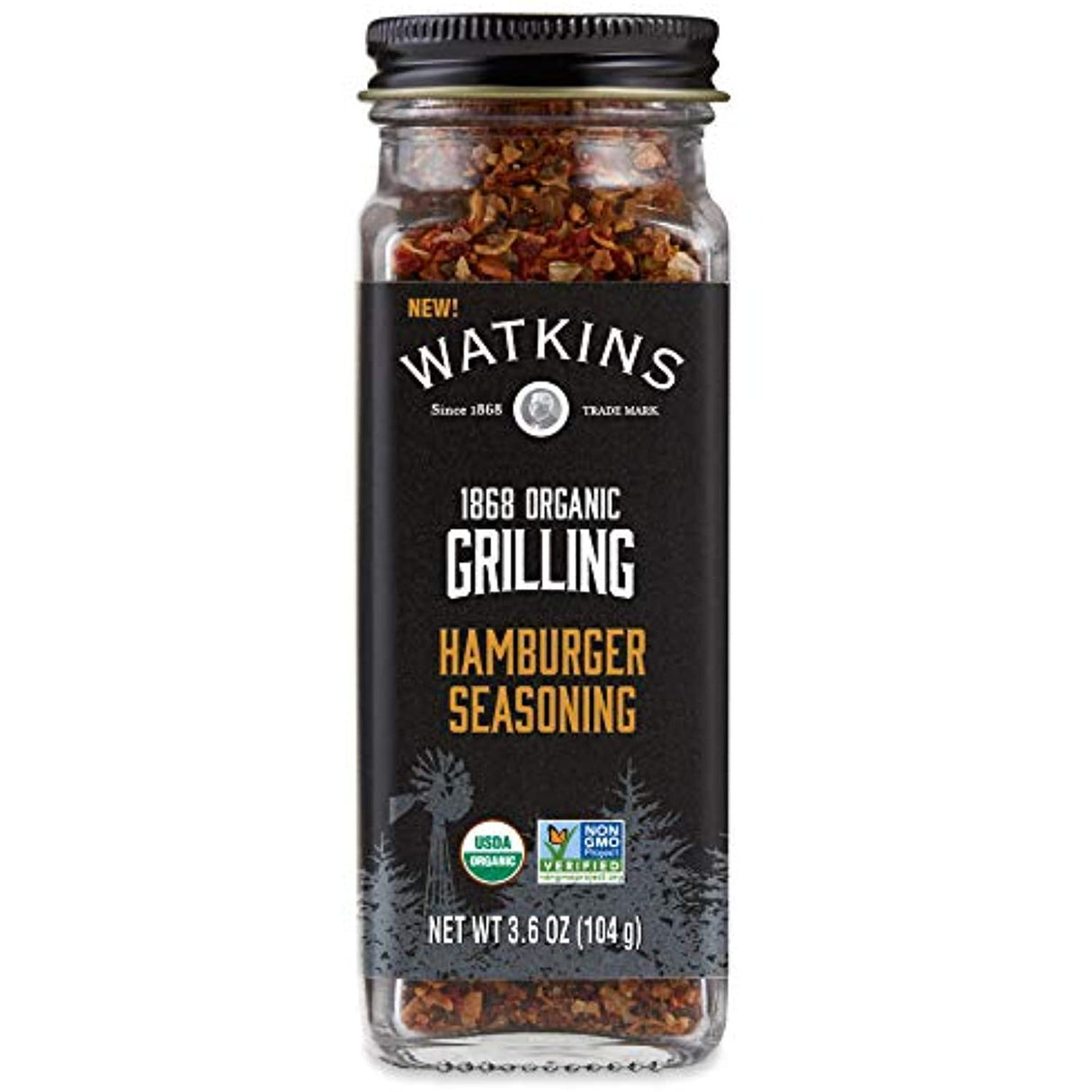 Watkins Hamburger Grill Spice Seasoning (Pack of 3 - 3.6 Oz) - Cozy Farm