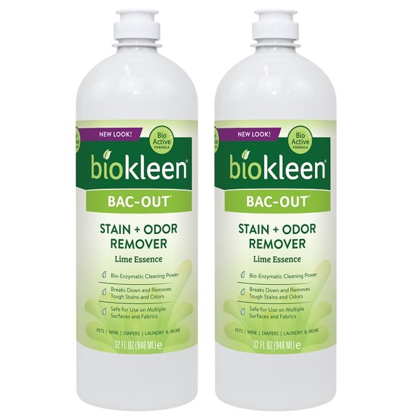 Biokleen Bac Out Pet Stain & Odor Remover 4-Pack 32 Fl Oz Bottles - Cozy Farm