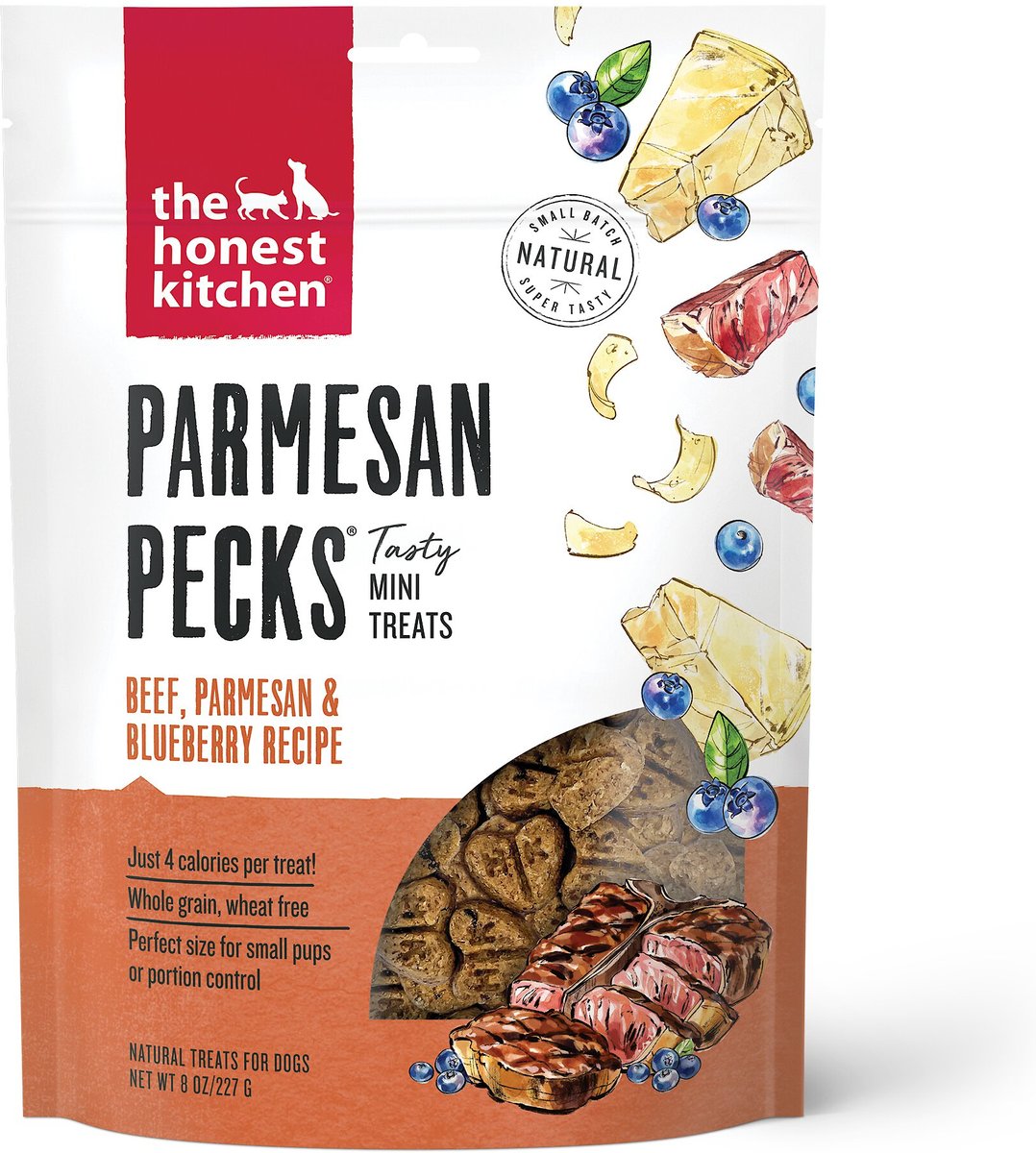 The Honest Kitchen - Parm Pack Beef & Blueberry (Pack of 6-8oz) - Cozy Farm