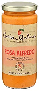 Alfredo Sauce Rosa, 6 Pack of 16.9 Oz Jars by Cucina Antica - Cozy Farm
