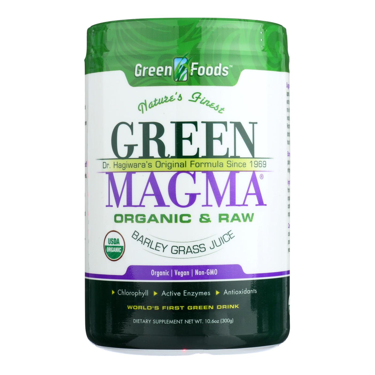 Dr. Hagiwara Green Magma Barley Grass Juice Powder - 10.6 Oz - Cozy Farm