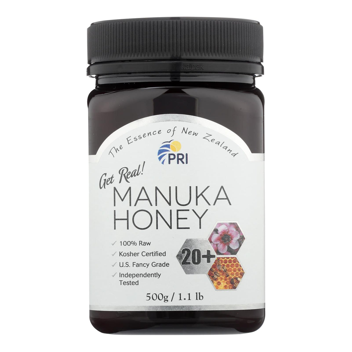 Pacific Resources International Manuka Honey 20+, 1.1 Lb - Cozy Farm