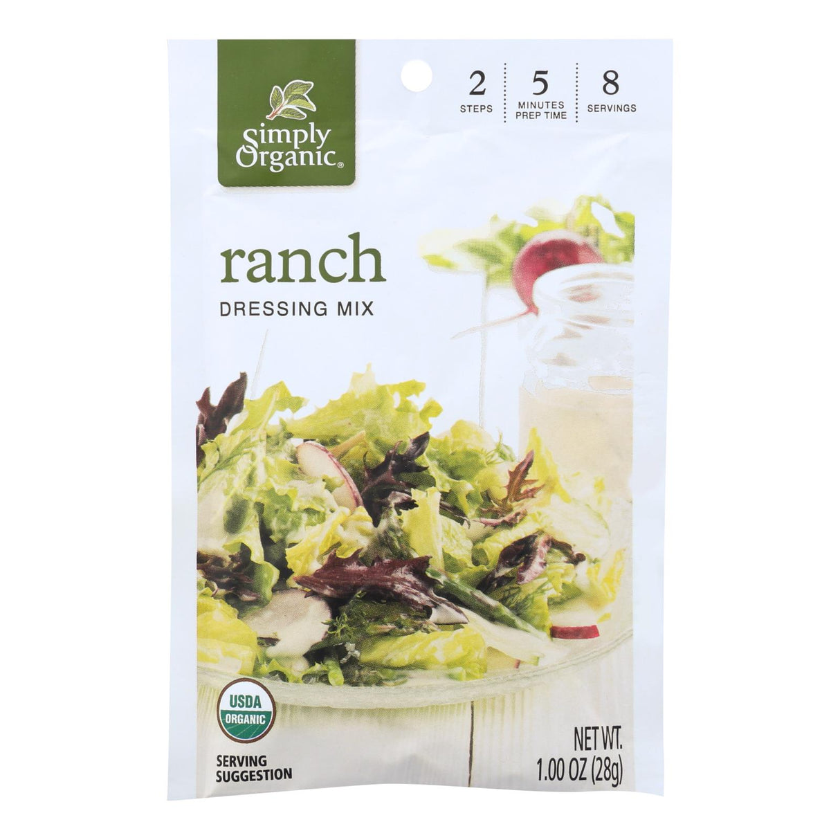 Simply Organic Ranch Salad Dressing Mix (12 Pack - 1 Oz. Each) - Cozy Farm