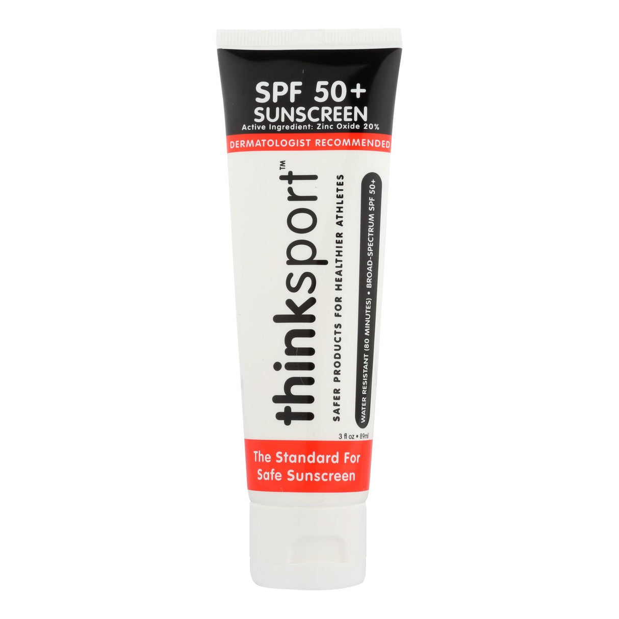 Thinksport Safe Sunscreen Lotion SPF 50+, 3 Fl Oz - Cozy Farm