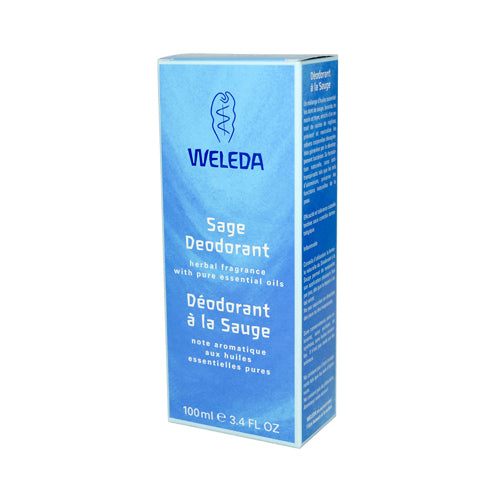 Weleda Natural Sage Deodorant with Organic Sage Extract (3.4 Fl Oz) - Cozy Farm