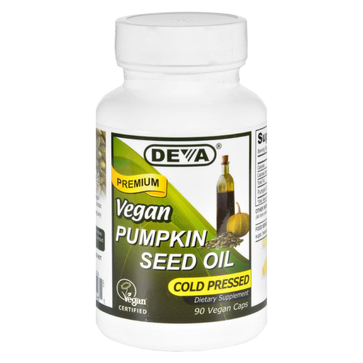 Deva Vegan Pumpkin Seed Oil (90 ct.) - Cozy Farm