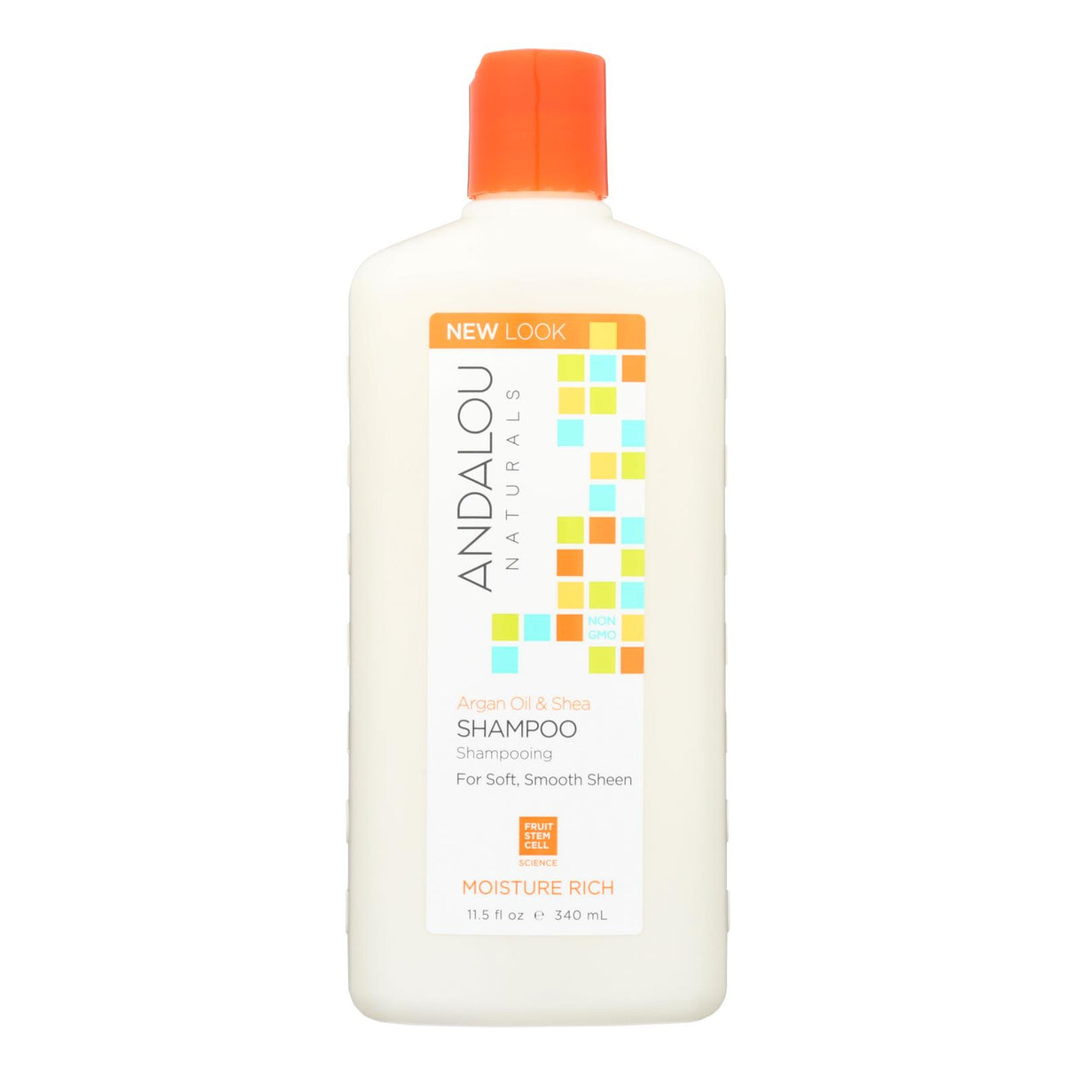 Andalou Naturals Revitalizing Shampoo with Argan and Sweet Orange (11.5 Fl Oz) - Cozy Farm