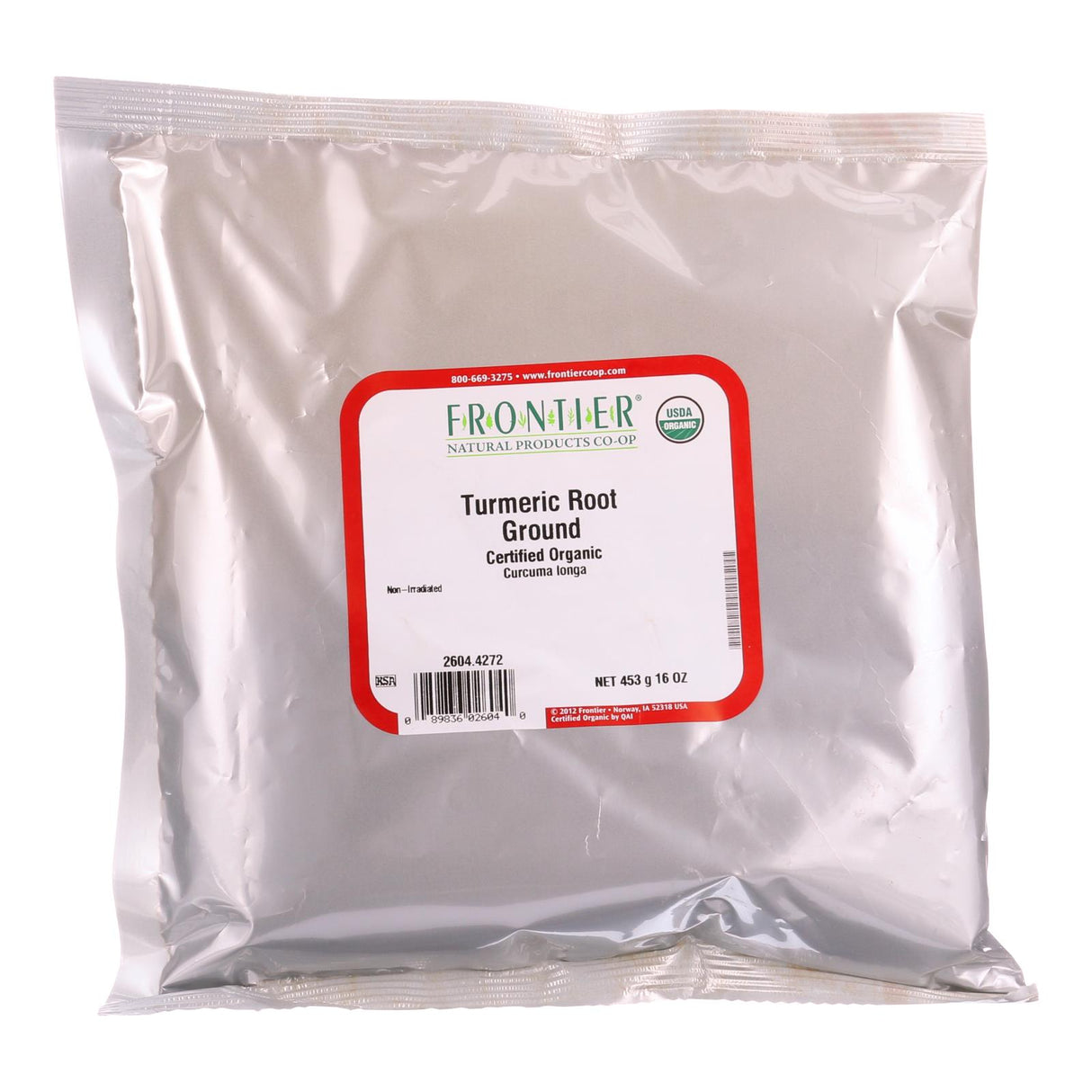 Frontier Herb - Organic Turmeric Root Powder 1 lb | Ground Turmeric | - Cozy Farm
