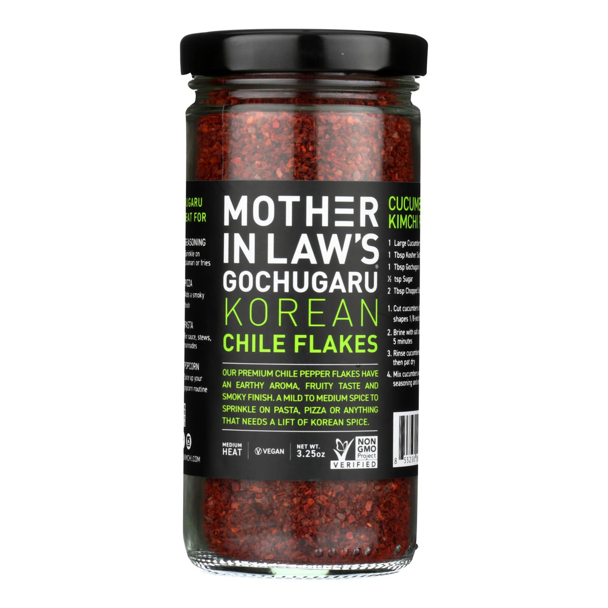 Mother-in-Law's Kimchi Chili Flakes: Korean Gochugaru Flakes (Pack of 6 - 3.5 Oz.) - Cozy Farm