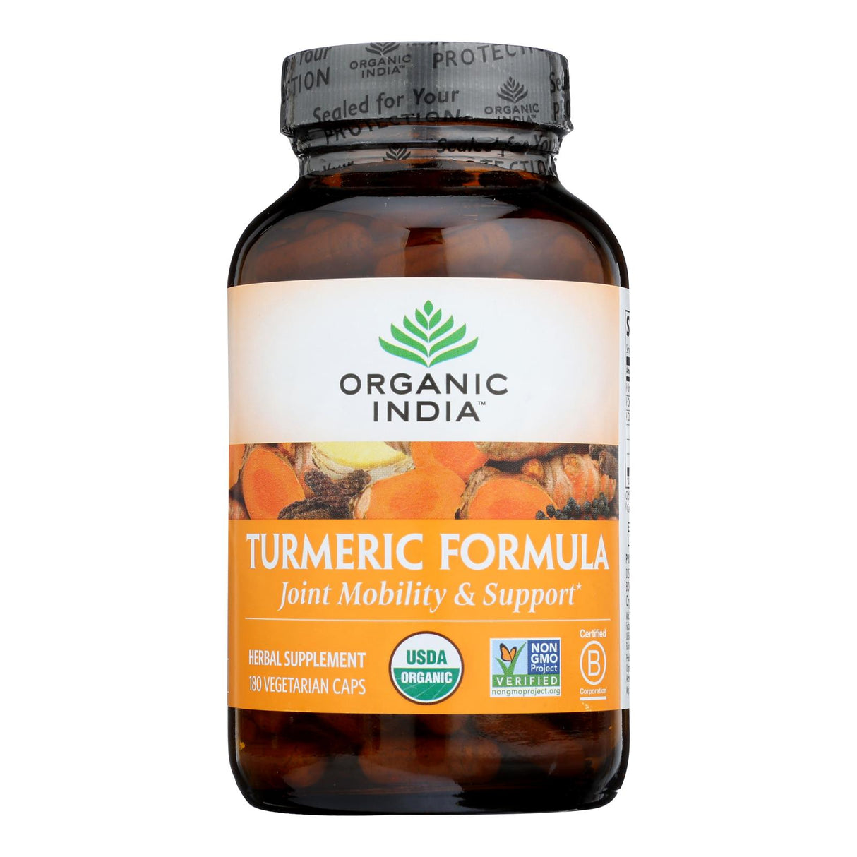 Organic India USA Whole Herb Tumeric Supplement - Cozy Farm