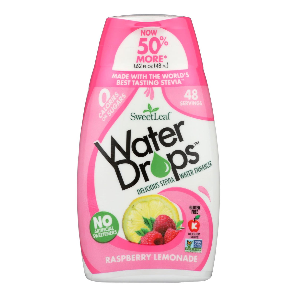 Sweet Leaf Water Drops - Raspberry Lemonade - 1.62 Fl Oz - Cozy Farm
