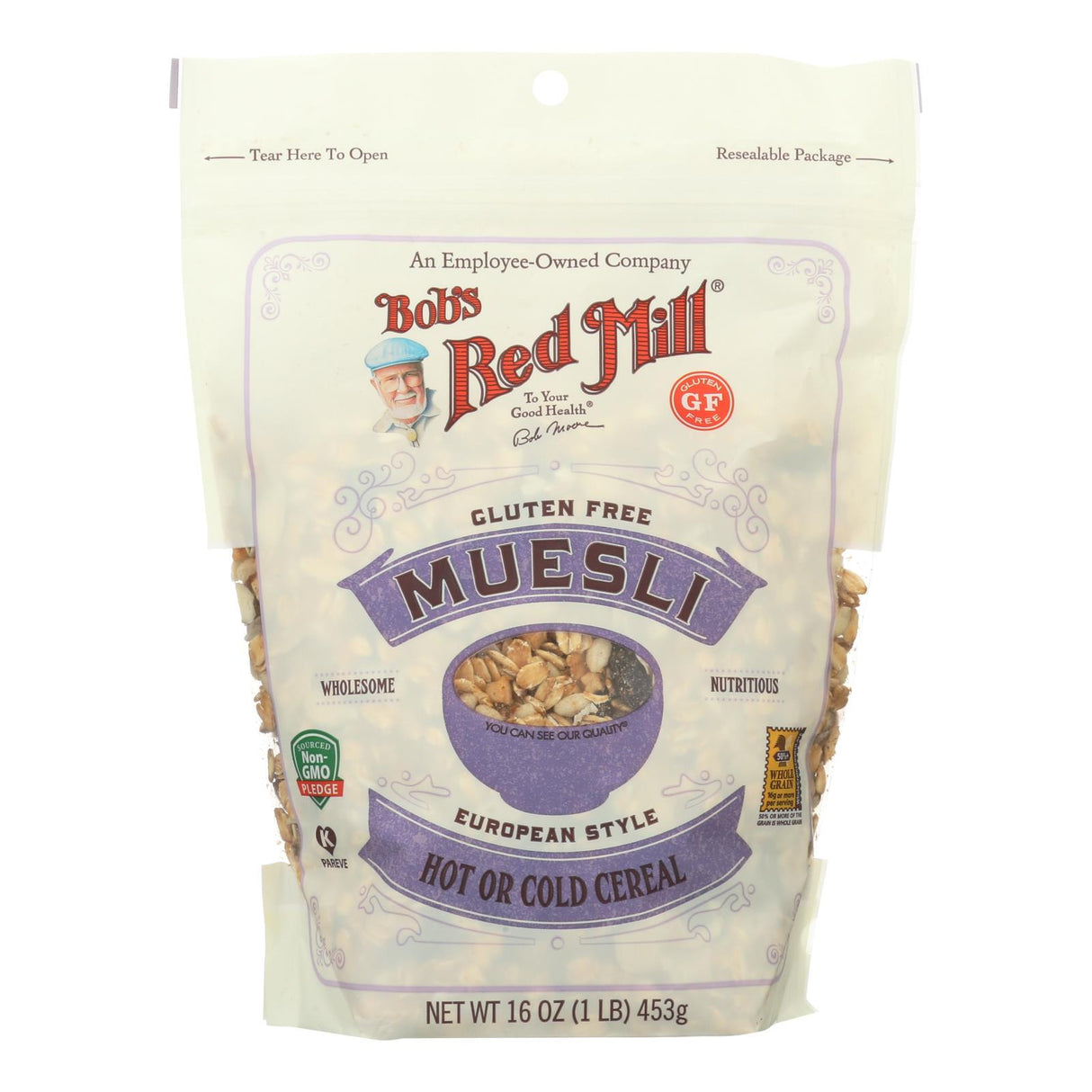 Bob's Red Mill Gluten Free European Style Muesli (Pack of 4 - 16 Oz.) - Cozy Farm
