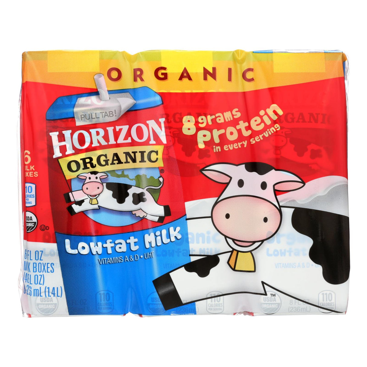 Horizon Organic Dairy Organic Low Fat 1% Milk Aseptic - 3 Pack - Cozy Farm