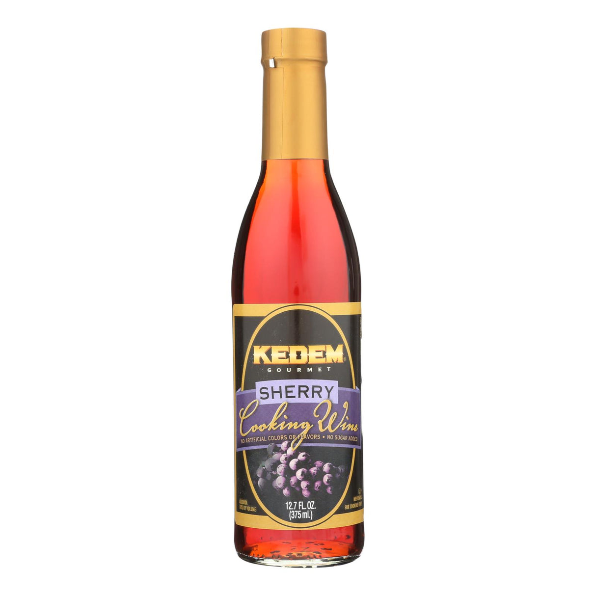 Kedem Cooking Sherry Wine Pack of 12 - 12.7 Fl Oz - Cozy Farm