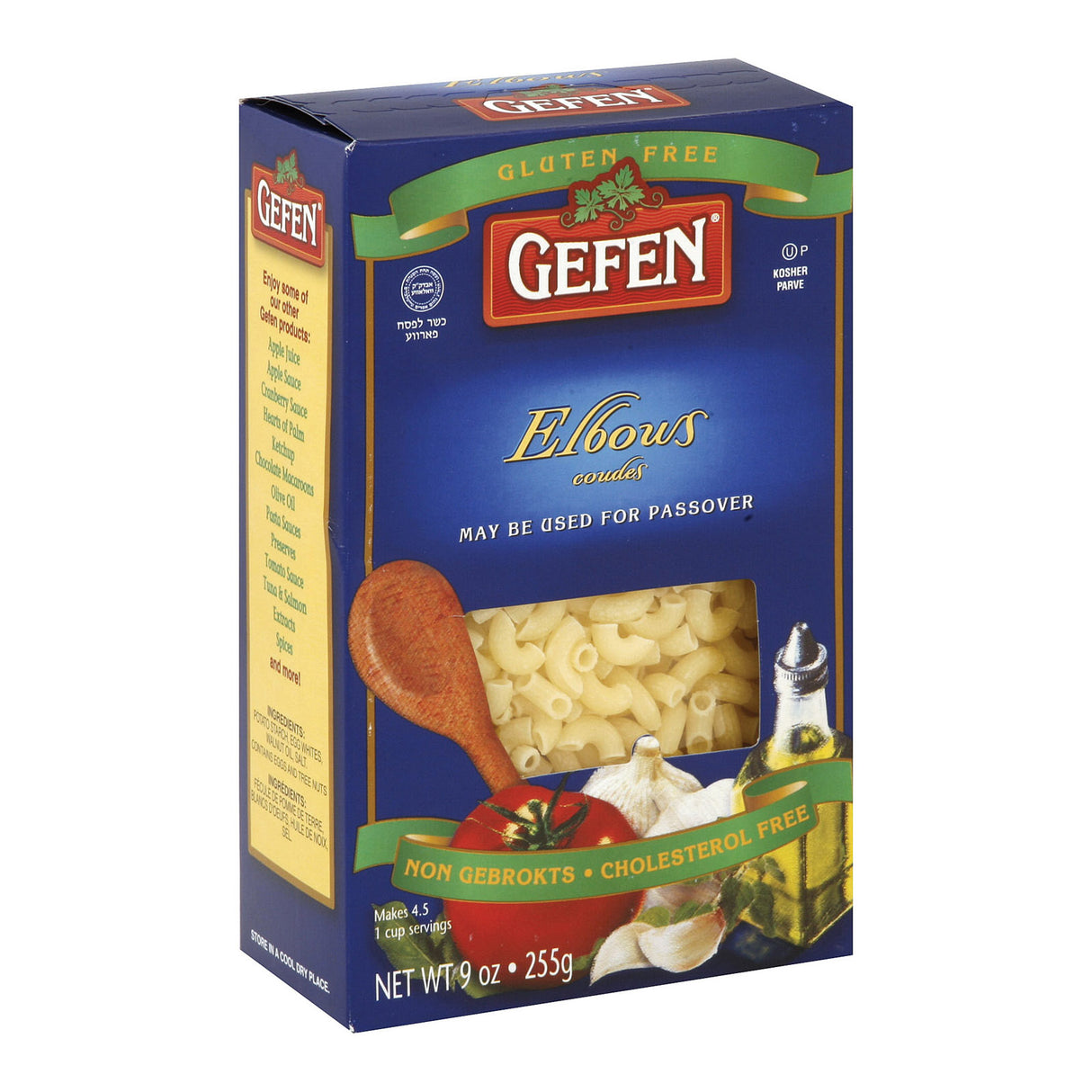 Gefen Gluten Free Elbow Noodles (Pack of 12 - 9 Oz.) - Cozy Farm