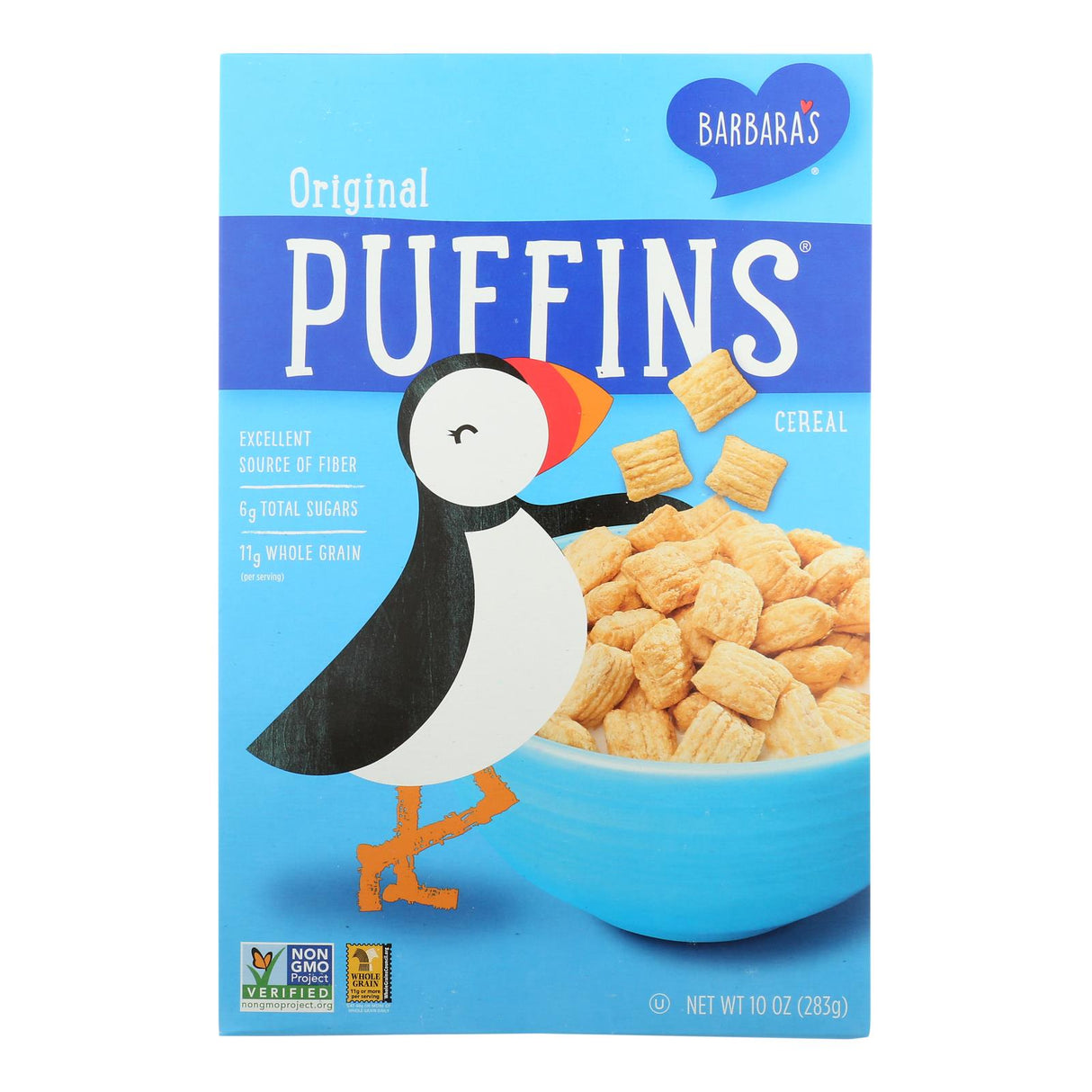 Barbara's Bakery Original Puffins Cereal (Pack of 12 - 10oz) - Cozy Farm