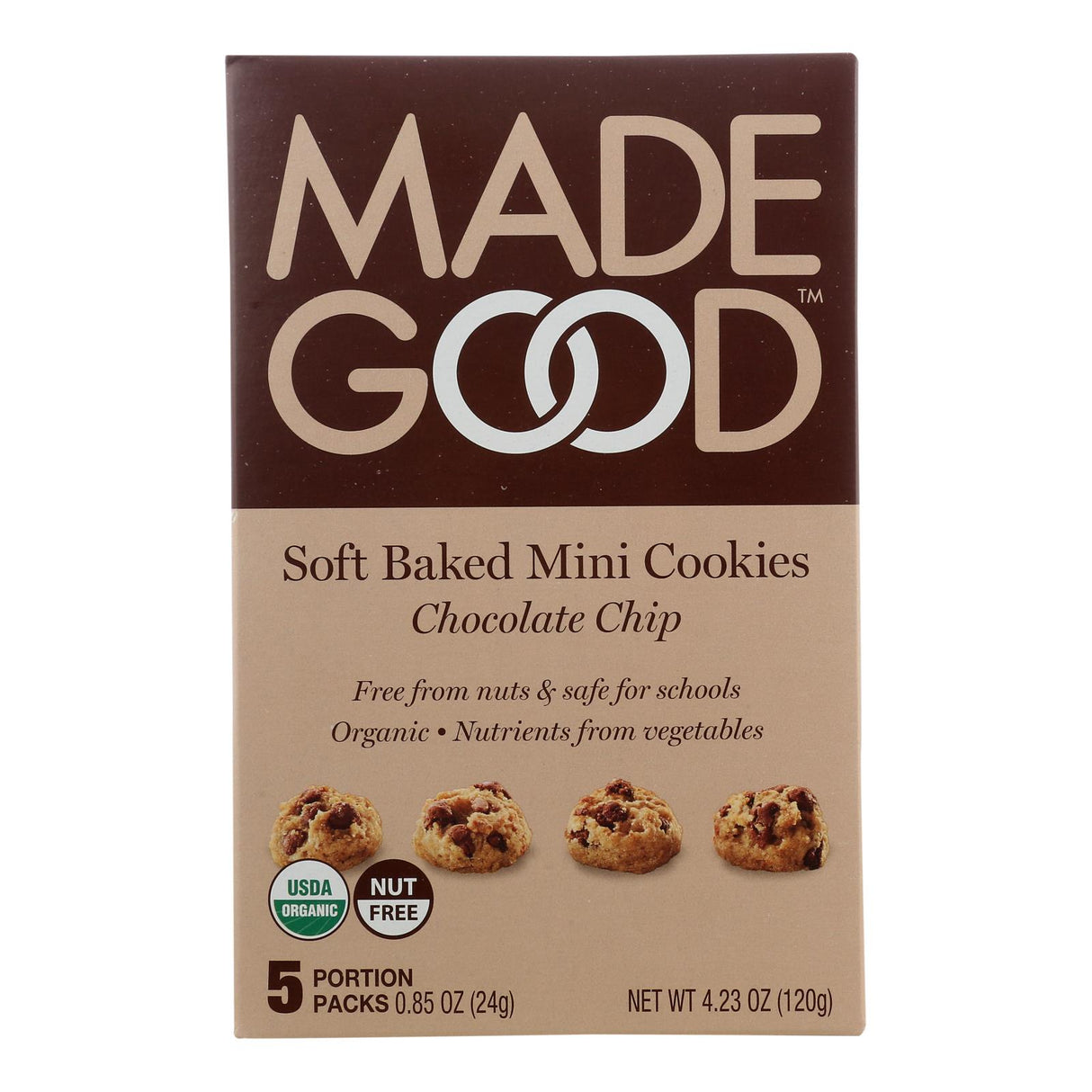 Made Good Soft Chocolate Chip Cookies (Pack of 6 - 4.25 Oz.) - Cozy Farm