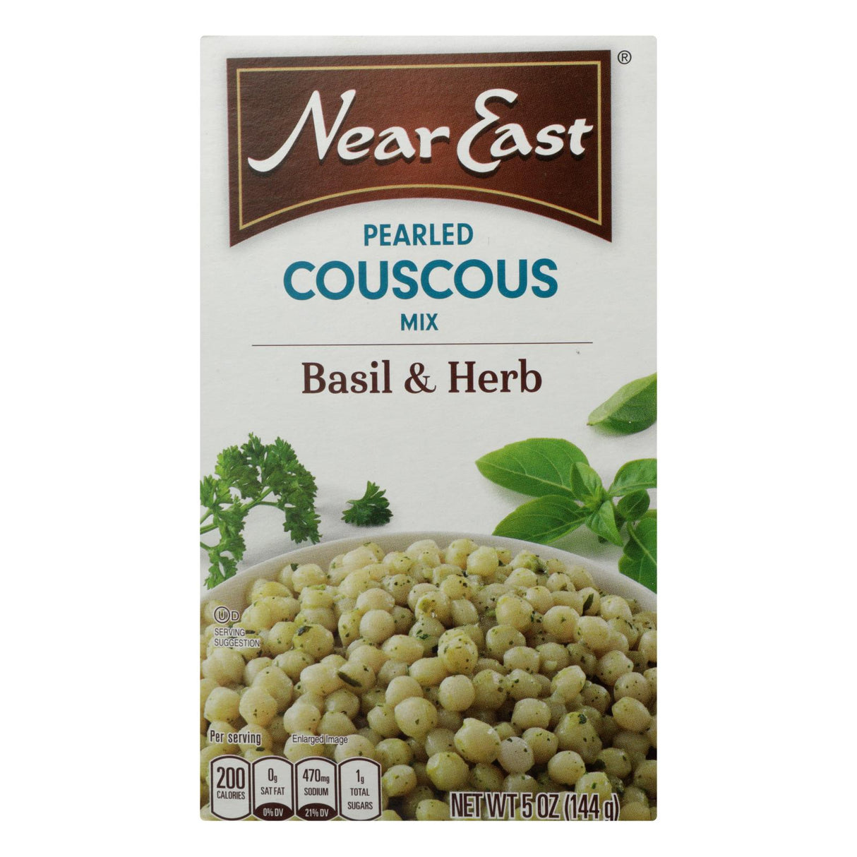 Near East Pearl Basil & Herb Couscous Mix (5 Oz., Pack of 12) - Cozy Farm