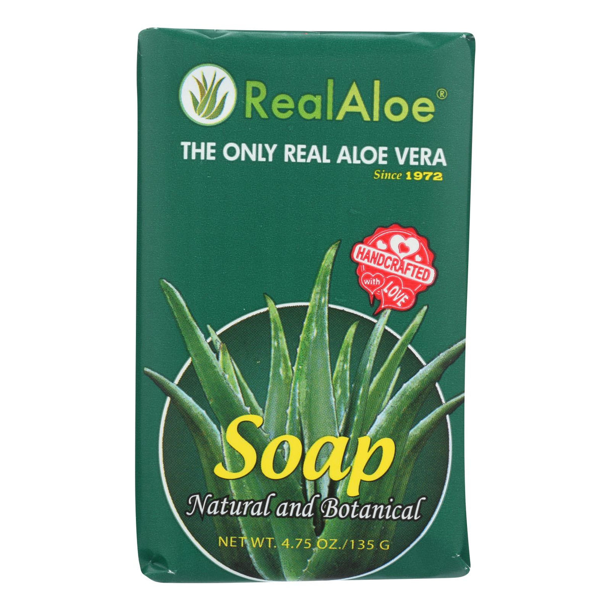 Real Aloe Vera Bar Soap (4.75 Oz., Pack of 4) - Cozy Farm