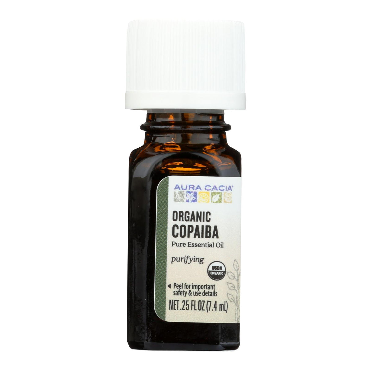 Aura Cacia Copaiba Essential Oil - 0.25 Fl Oz - Cozy Farm