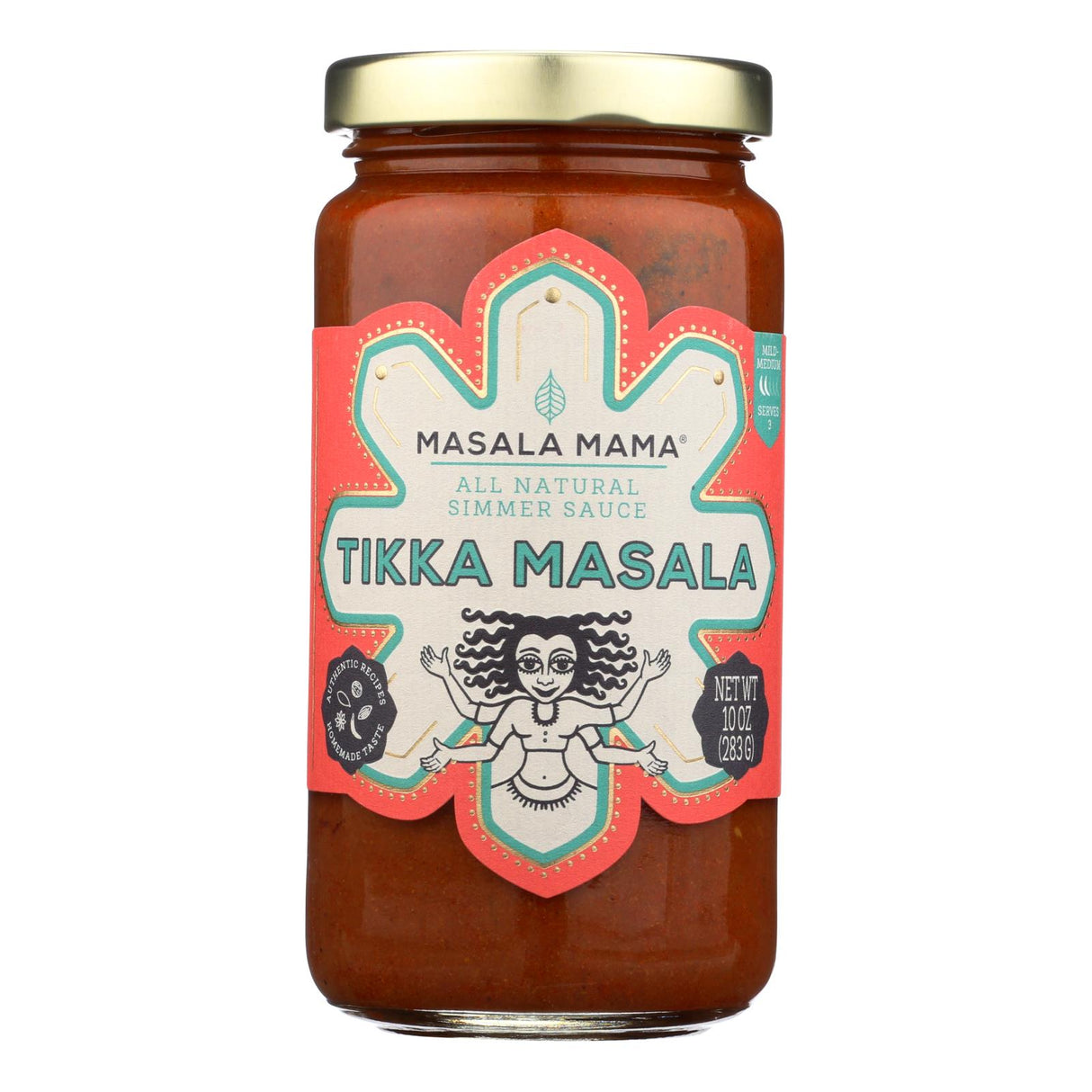 Masala Mama Ready-to-Use Tikka Masala Simmer Sauce (Pack of 6 - 10 oz.) - Cozy Farm