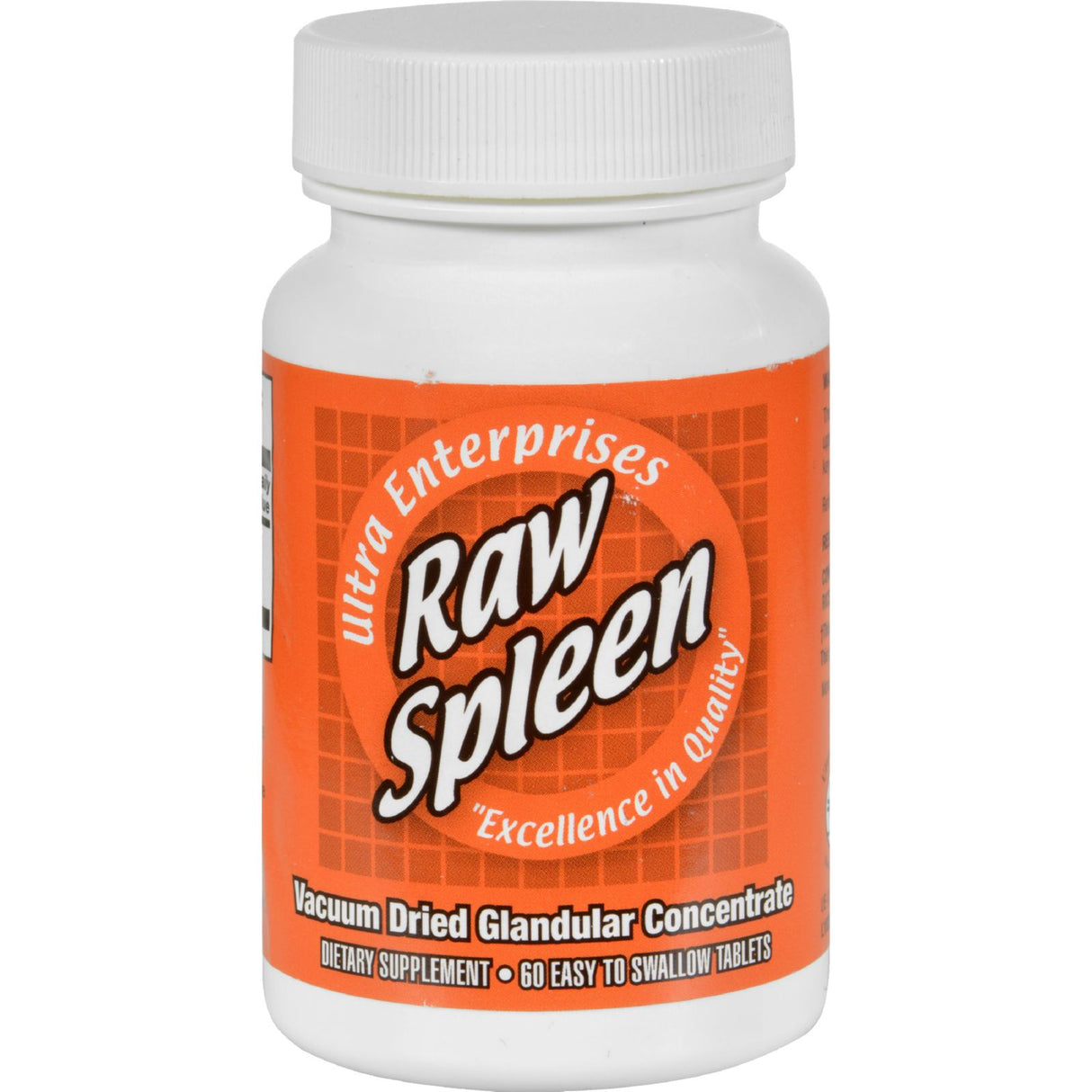 Ultra Glandulars Raw Spleen Supplement - 60 Tablets, 200mg - Cozy Farm