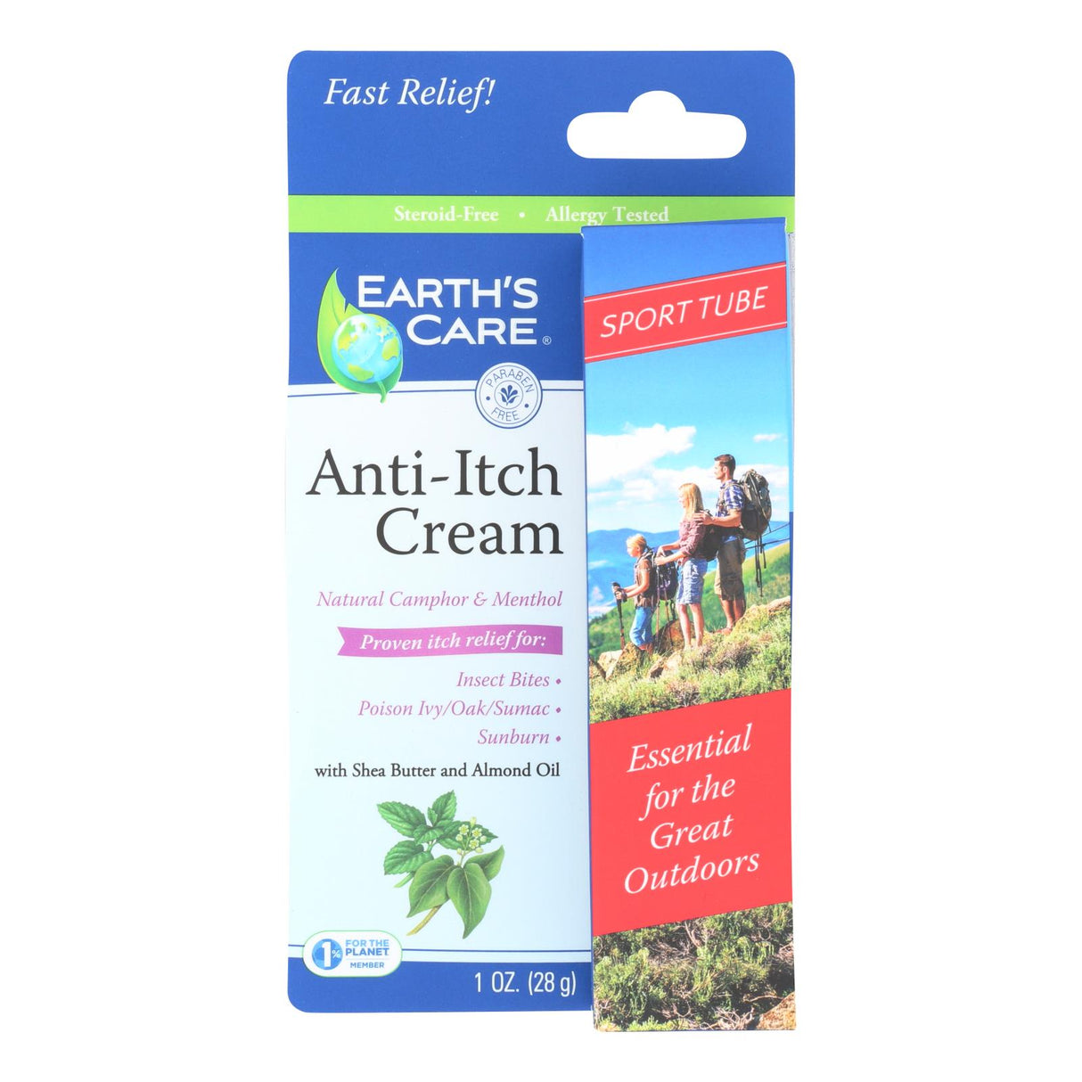 Earth's Care Anti-Itch Cream, 1 Oz. - Cozy Farm