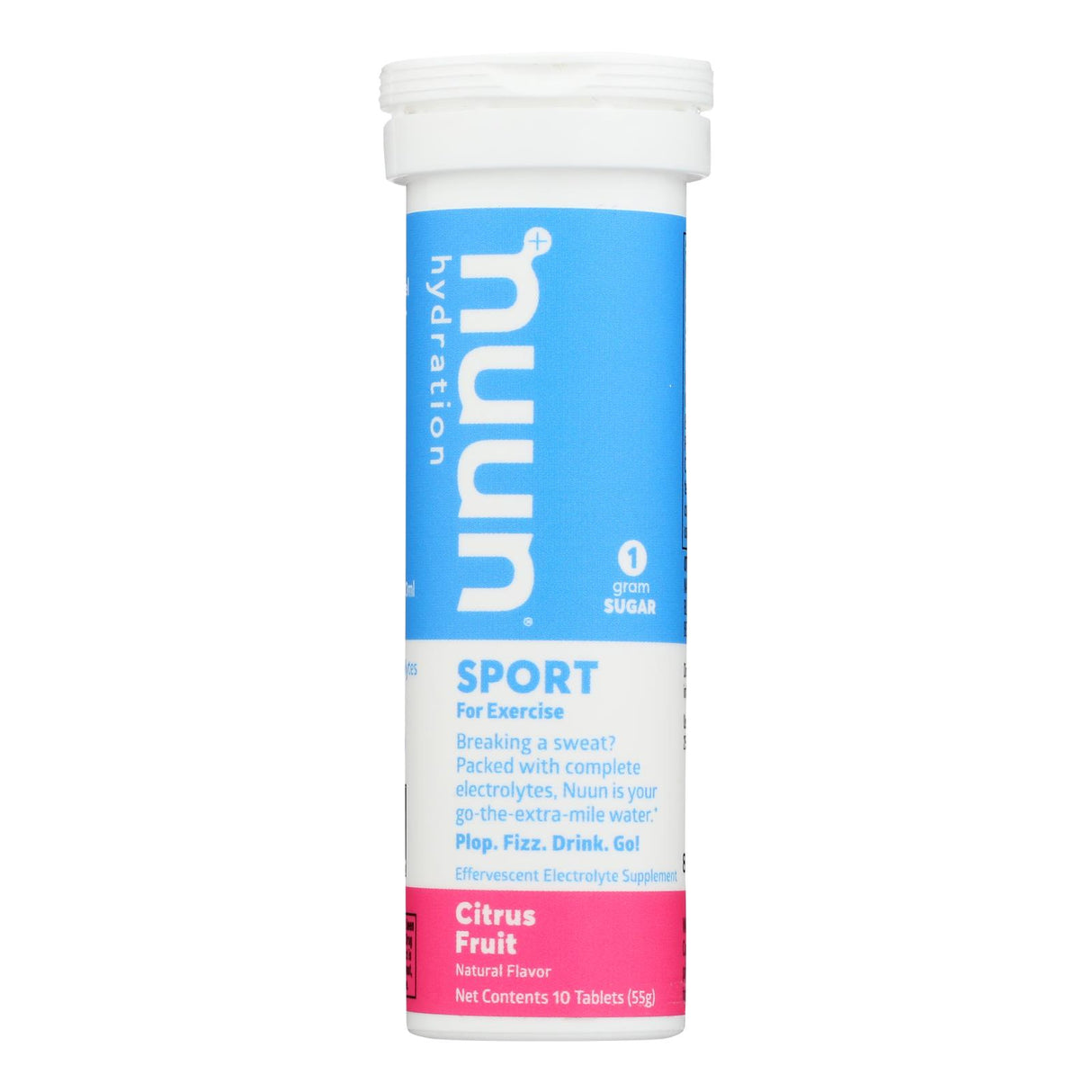 Nuun Active Hydration Citrus Fruit (8-Pack, 10 Tablets per Tube) - Cozy Farm