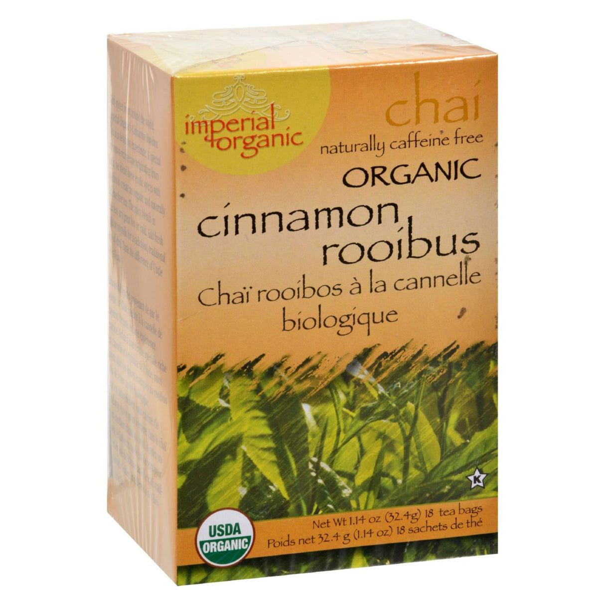 Uncle Lee's Imperial Organic Cinnamon Rooibos Chai Tea 18-Count - Cozy Farm