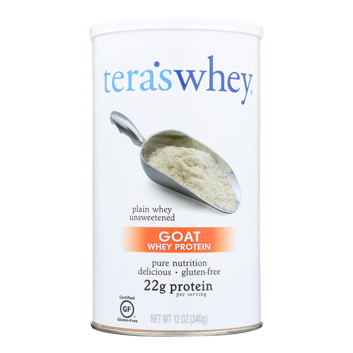 Tera's Whey Protein (12 Oz) - Goat Plain Unsweetened - Cozy Farm