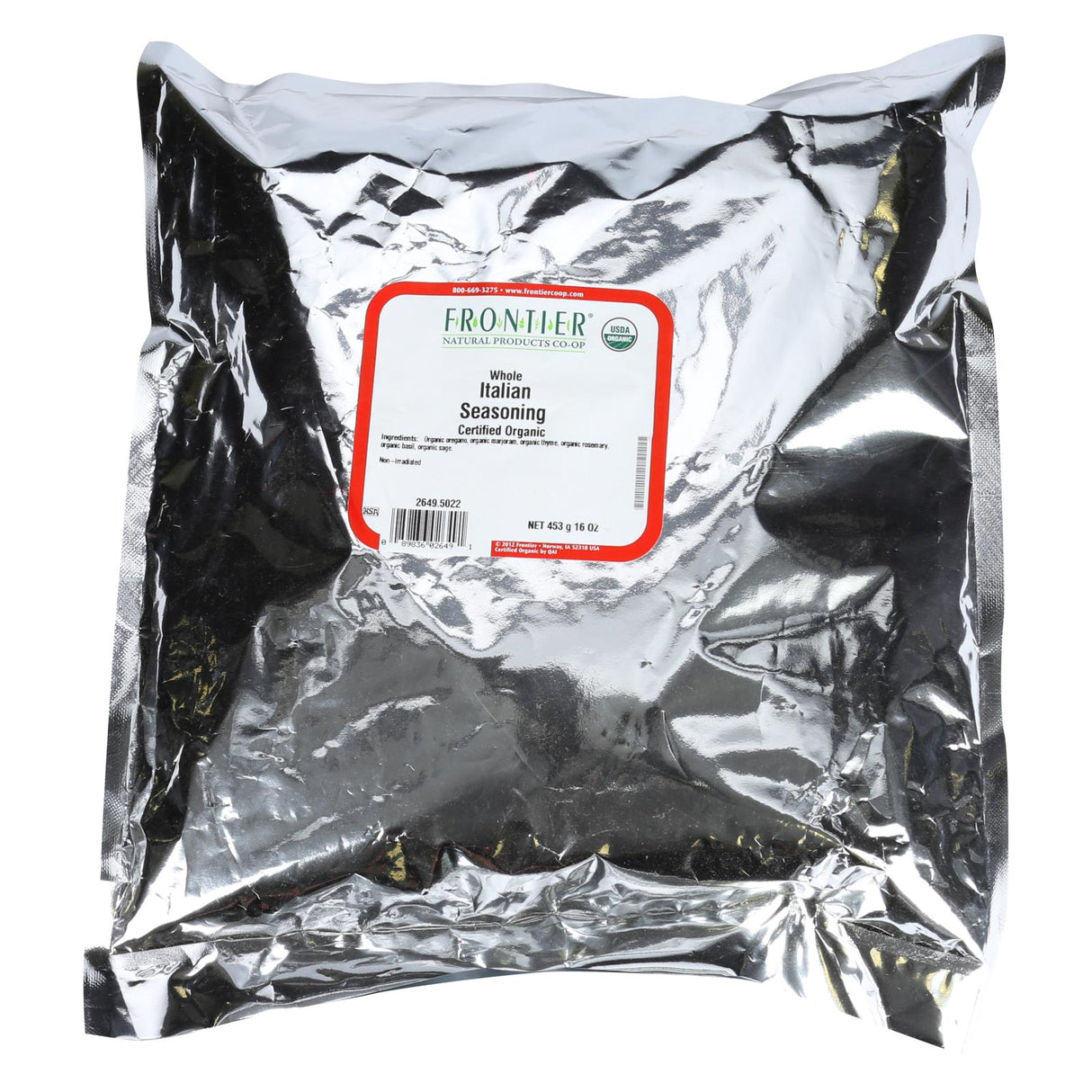 Frontier Herb - Organic Italian Seasoning Blend (1lb) - Cozy Farm