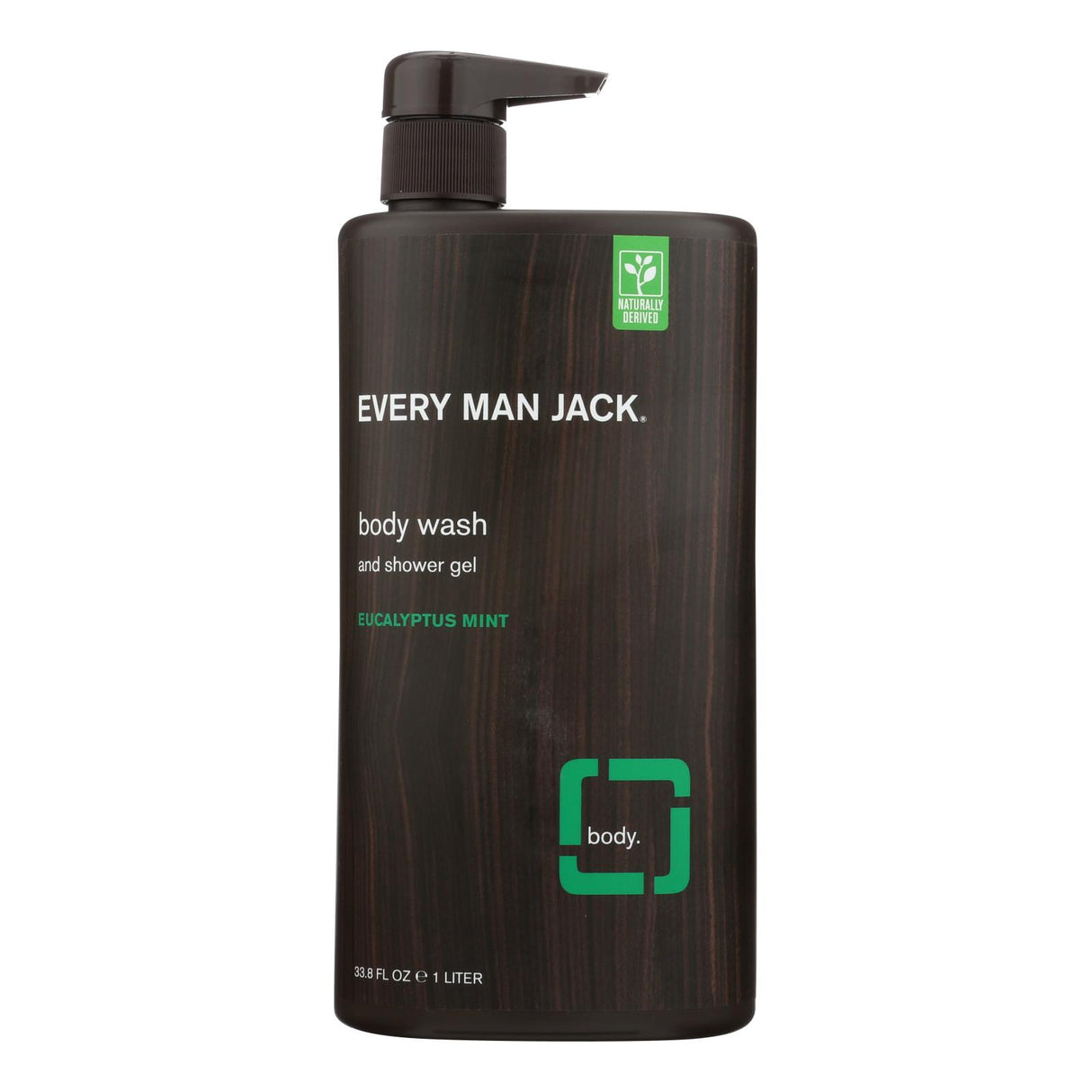 Every Man Jack Eucalyptus Mint Body Wash (33.8 Fl Oz.) - Cozy Farm