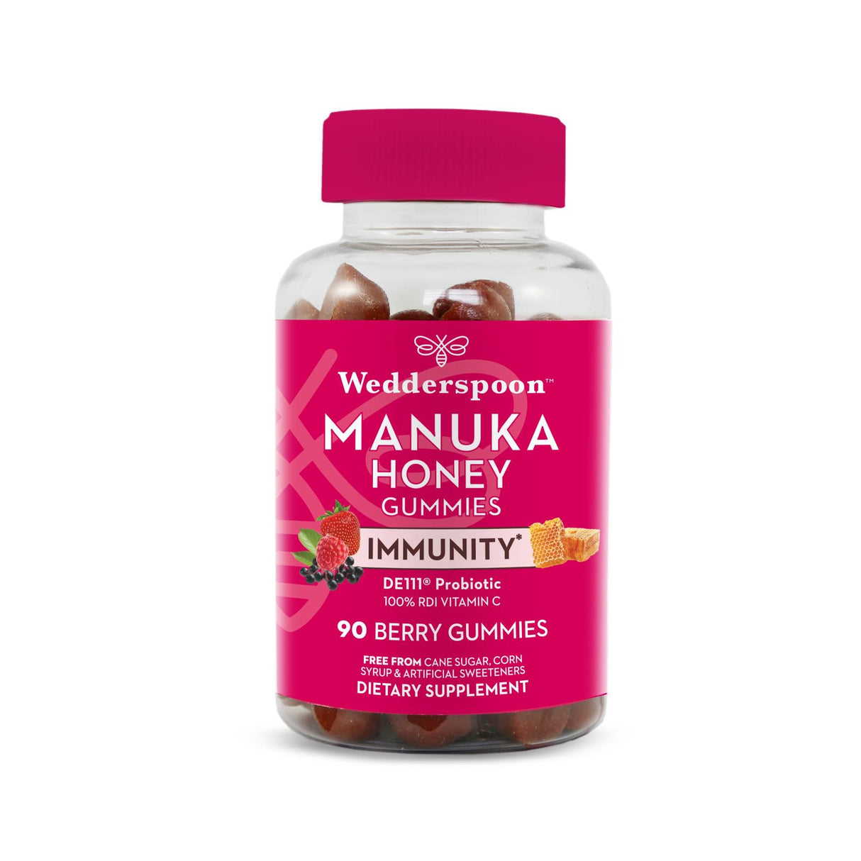 Wedderspoon Manuka Honey Immun Gummy Berry (90) - Cozy Farm