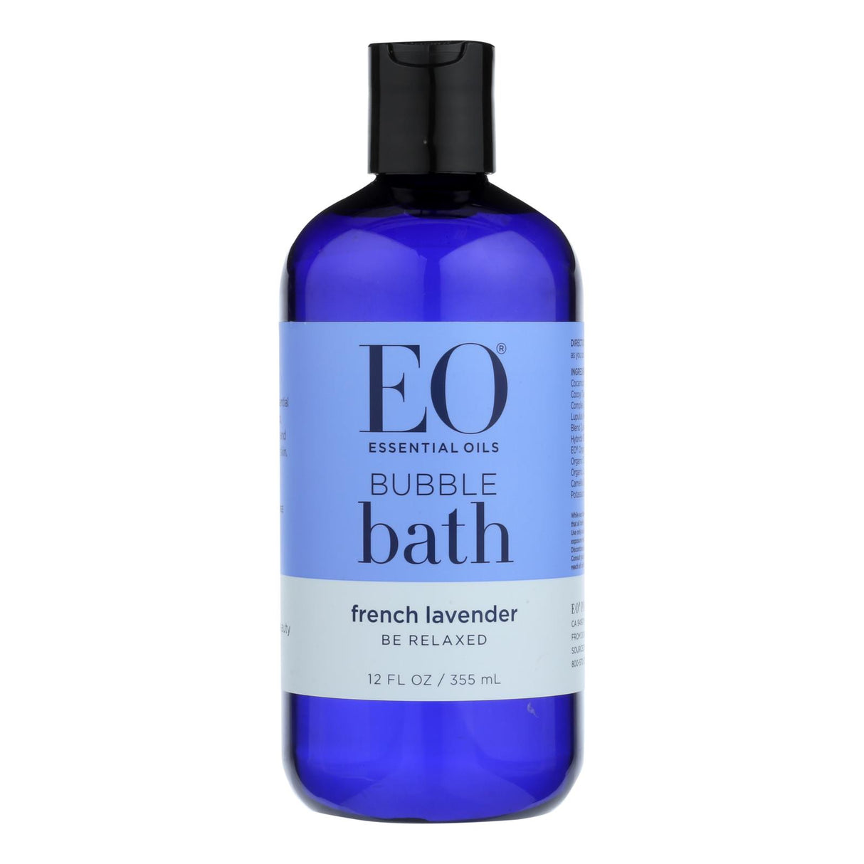Eo Products Serenity French Lavender Bubble Bath with Aloe - 12 Fl Oz - Cozy Farm