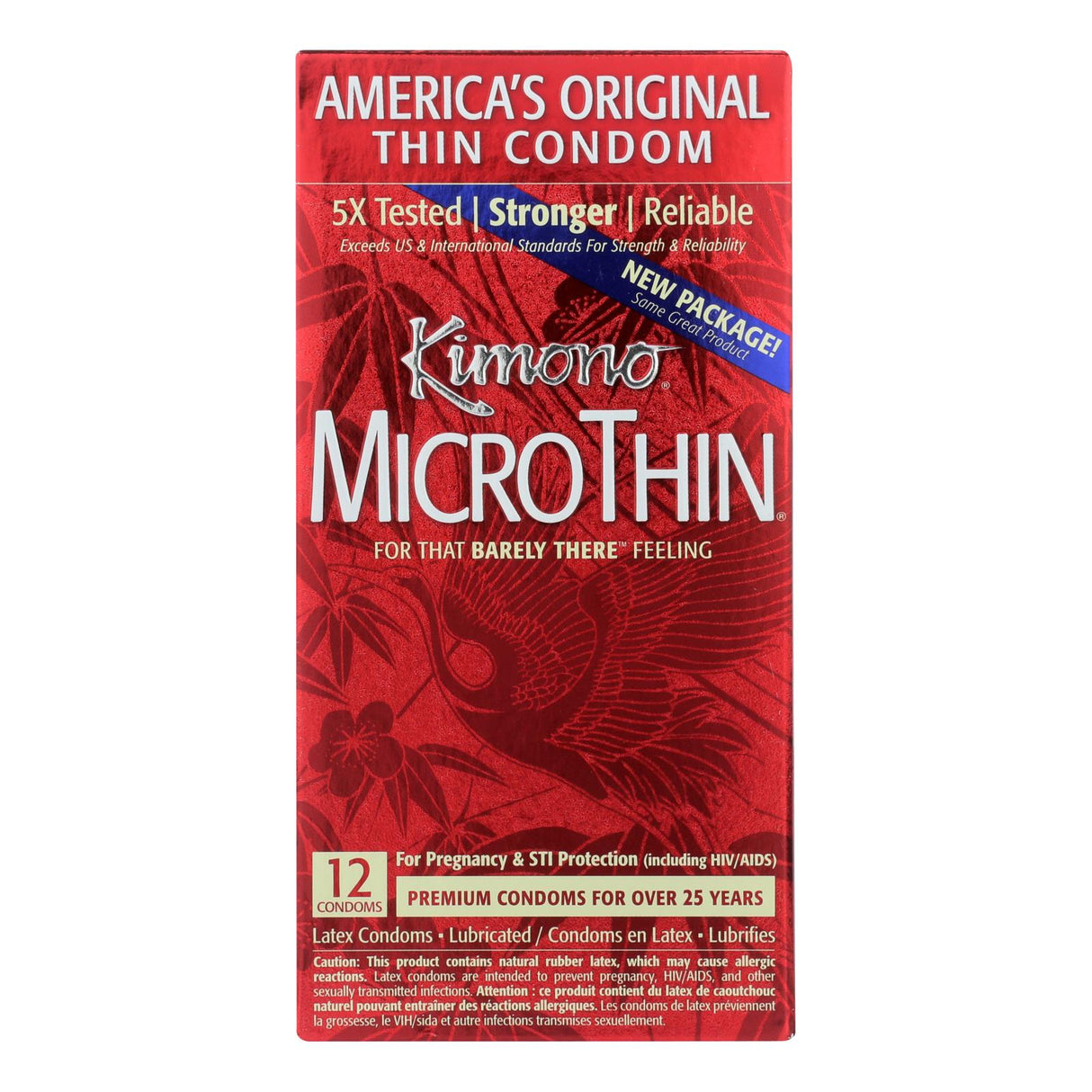 Mayer Laboratories Kimono Ultra Thin Lubricated Latex Condoms - 12 Pack - Cozy Farm