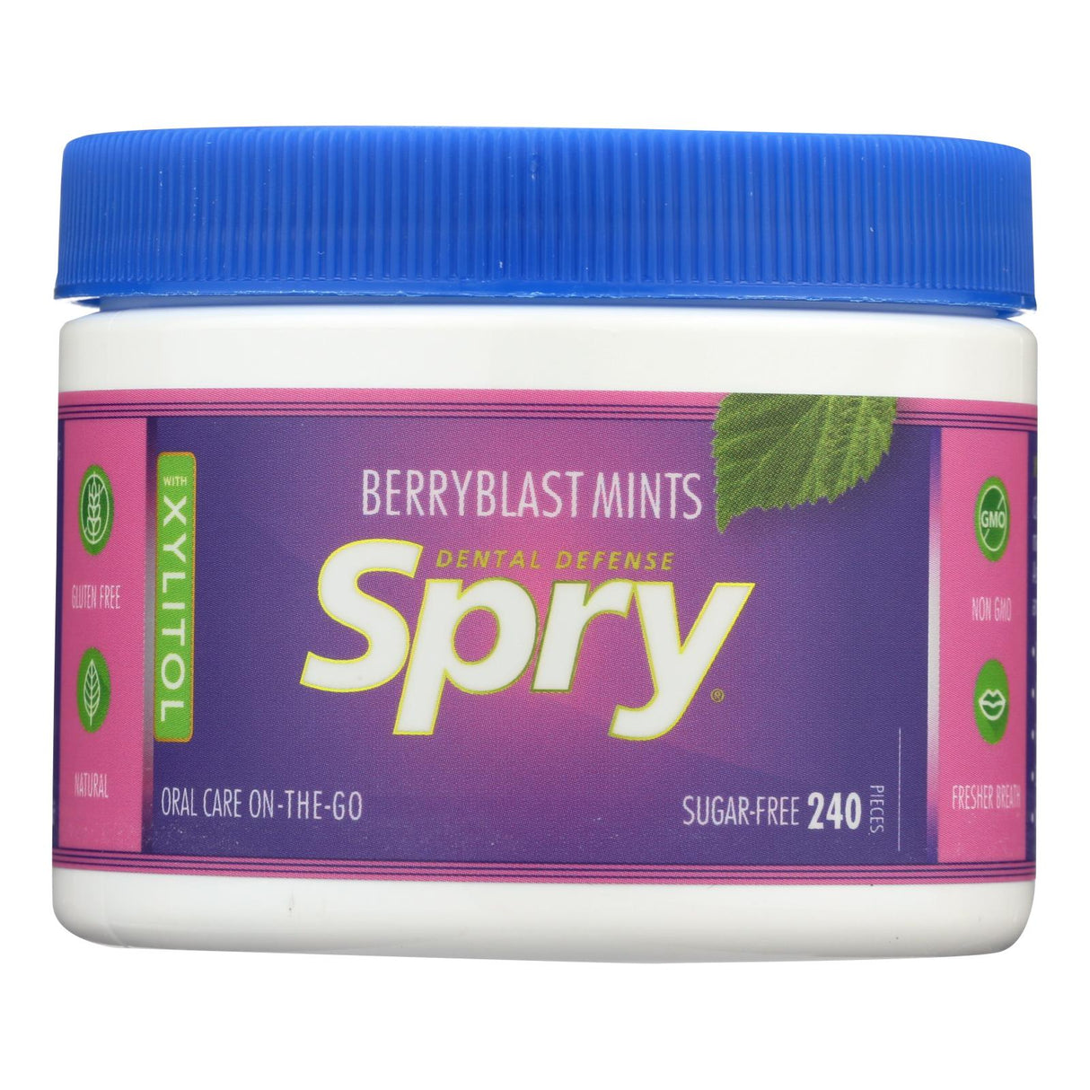 Spry Xylitol Mints - Refreshing Berry Blast (240 ct) - Cozy Farm
